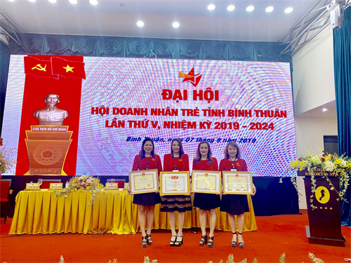 Đại hội Hội Doanh nhân Trẻ tỉnh Bình Thuận lần thứ V, nhiệm kỳ 2019 - 2024